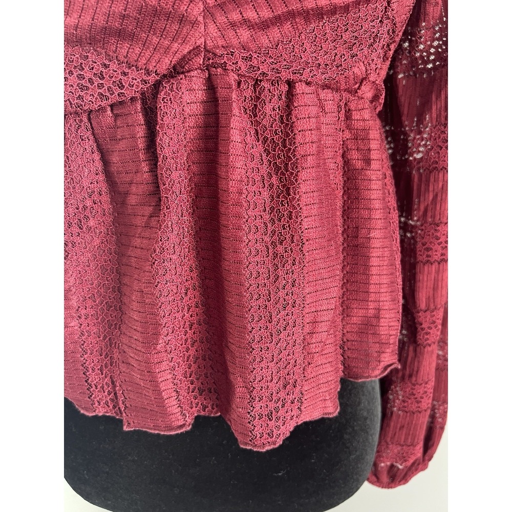 La Peche Lace Top Babydoll Fairy Romantic‎ Victorian Coquette Dainty Y2K Large - Picture 4 of 11
